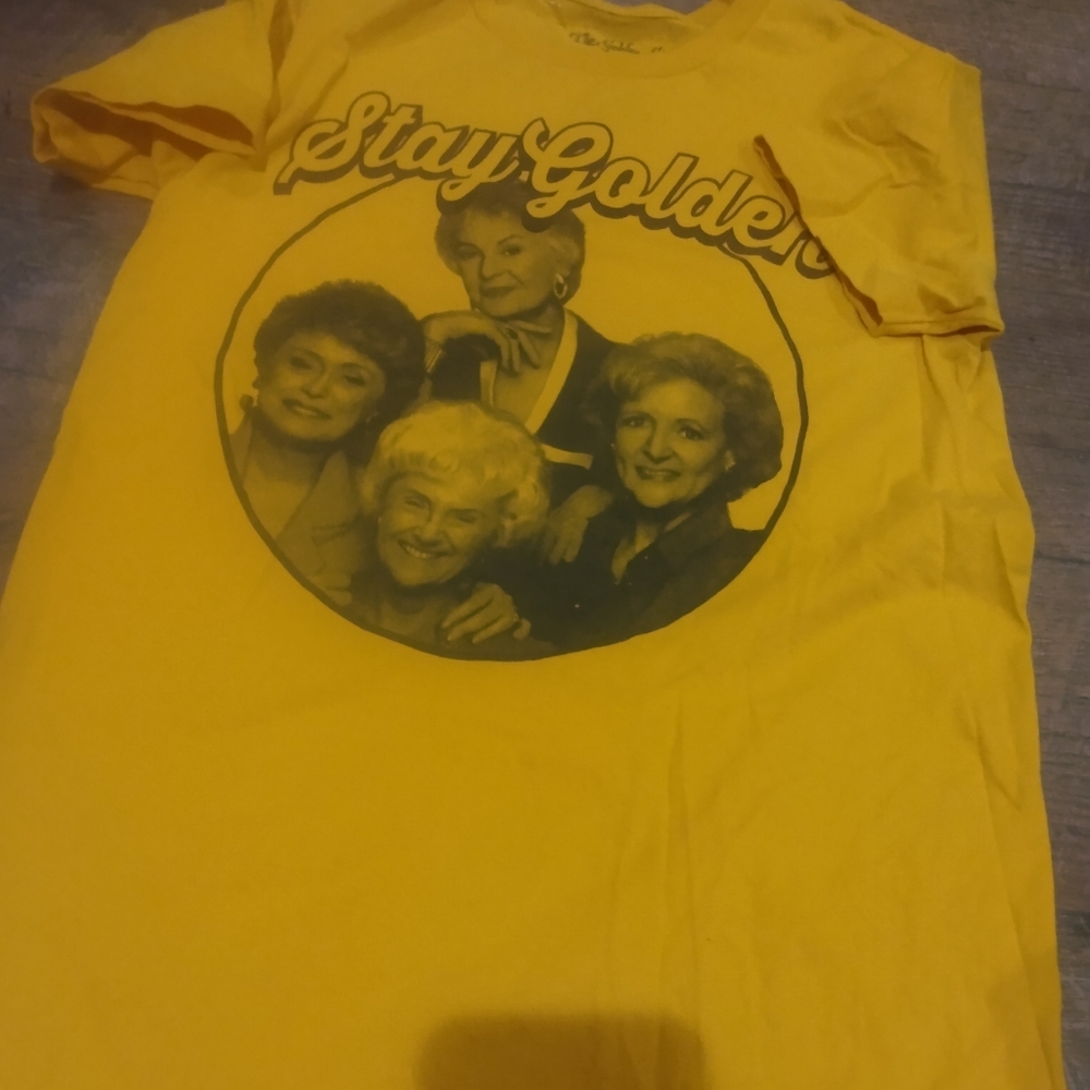 Golden girl graphic t-shirt